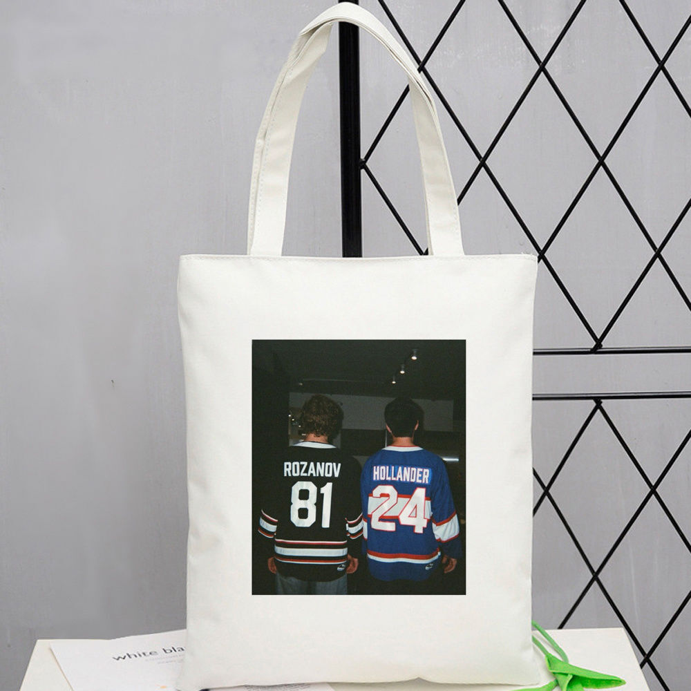 Heated Rivalry Canvas Tote Bag - Sustainable Living Events ulasan dan harga