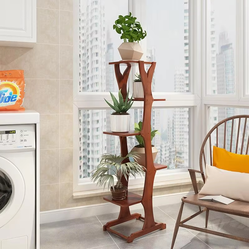 Bamboo Plant Stand Modern Styl - Sustainable Living Is ulasan dan harga