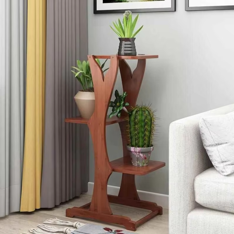 Bamboo Plant Stand Modern Styl - Sustainable Living Is ulasan dan harga